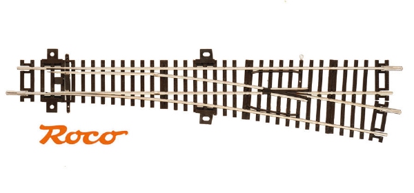 TT ROCO rails zonder bedding