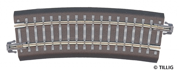 TT TILLIG rails met bedding en blanke spoorstaven